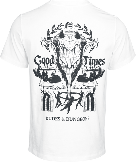 T-Shirt Manches courtes  de The Dudes - Good Times - S à XL - pour Homme - blanc - The Dudes - View 2