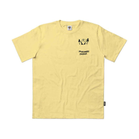 T-Shirt Manches courtes  de The Dudes - Imaginary Friends - S à XXL - pour Homme - jaune - The Dudes