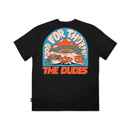 T-Shirt Manches courtes  de The Dudes - Food For Thoughts - S à XXL - pour Homme - noir - The Dudes - View 2