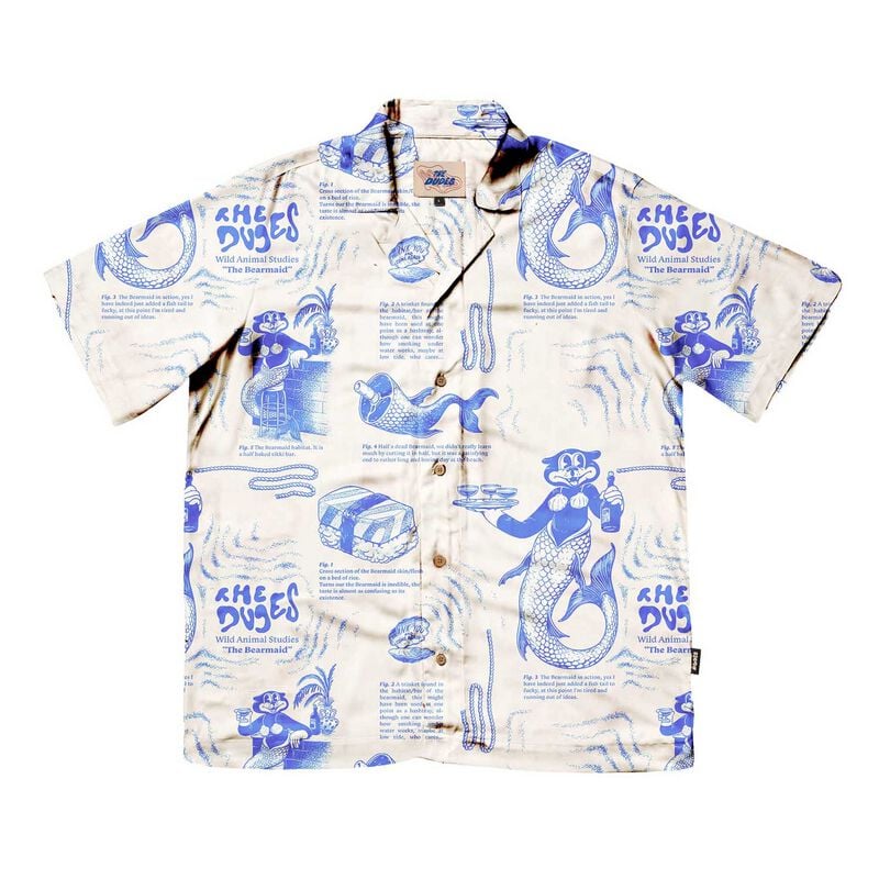 Chemise manches courtes  de The Dudes - Bearmaid Hawaiian Shirt - S à XXL - pour Homme - multicolore - The Dudes
