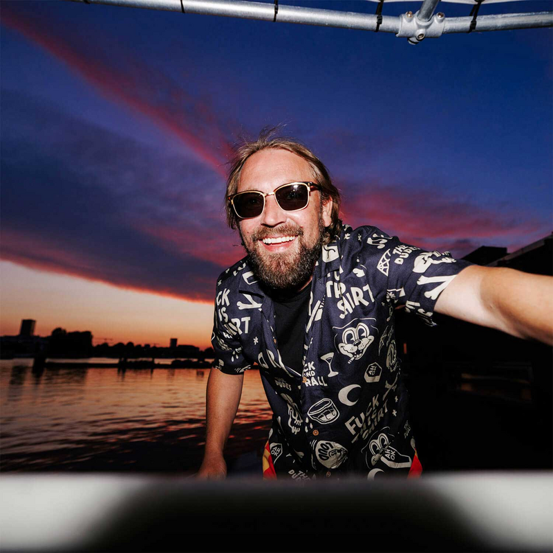 Chemise manches courtes  de The Dudes - Rack and Rall Hawaiian Shirt - S à L - pour Homme - multicolore - The Dudes - View 2