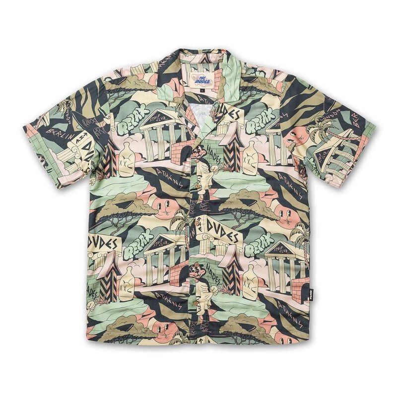 Chemise manches courtes  de The Dudes - Temple Hawaiian Shirt - S à XXL - pour Homme - multicolore - The Dudes