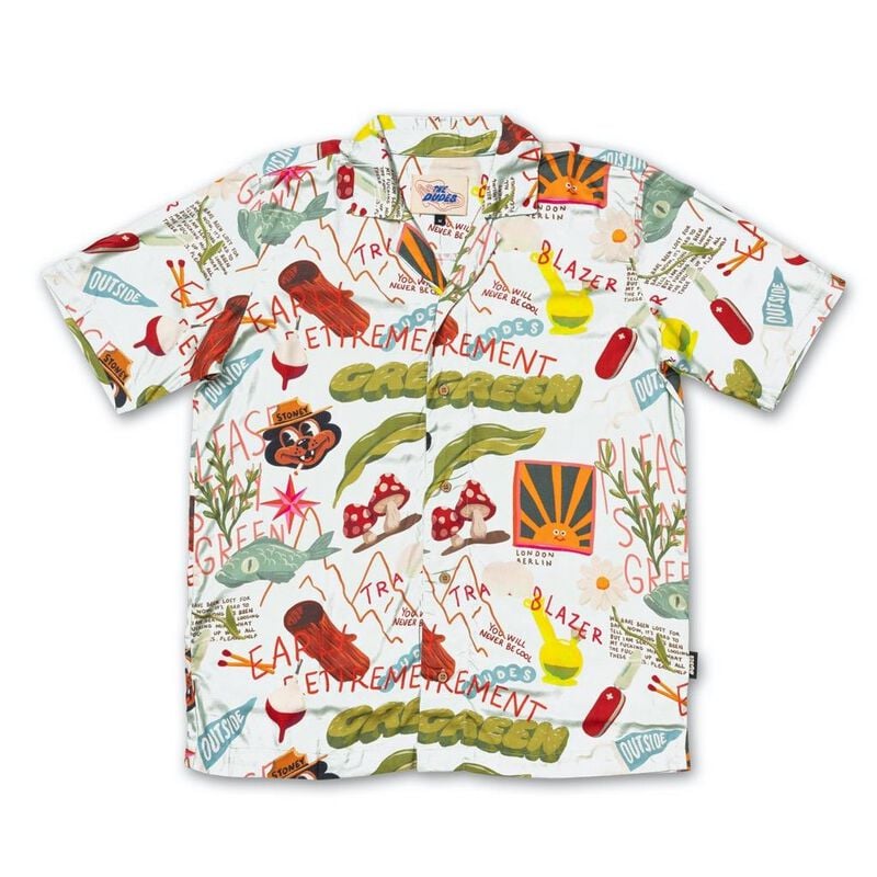 Chemise manches courtes  de The Dudes - Treasure Trail - Chemisee Hawaïenne - S à XXL - pour Homme - multicolore - The Dudes