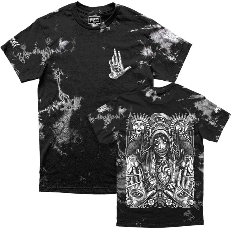 T-Shirt Manches courtes  de Stay Cold Apparel - Sinners Paradise - Customized Regular T-Shirt (Tie Dye) 200GSM - S à 3XL - pour Homme - batik - Stay Cold Apparel