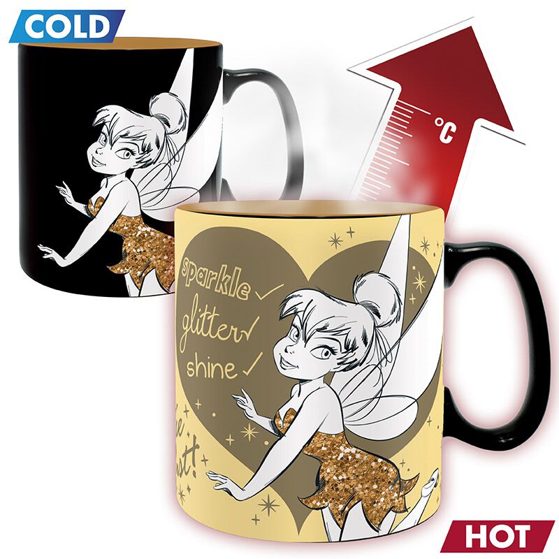 Mug Disney de Peter Pan - Fée Clochette - Mug Magique - pour Unisexe - multicolore - Peter Pan