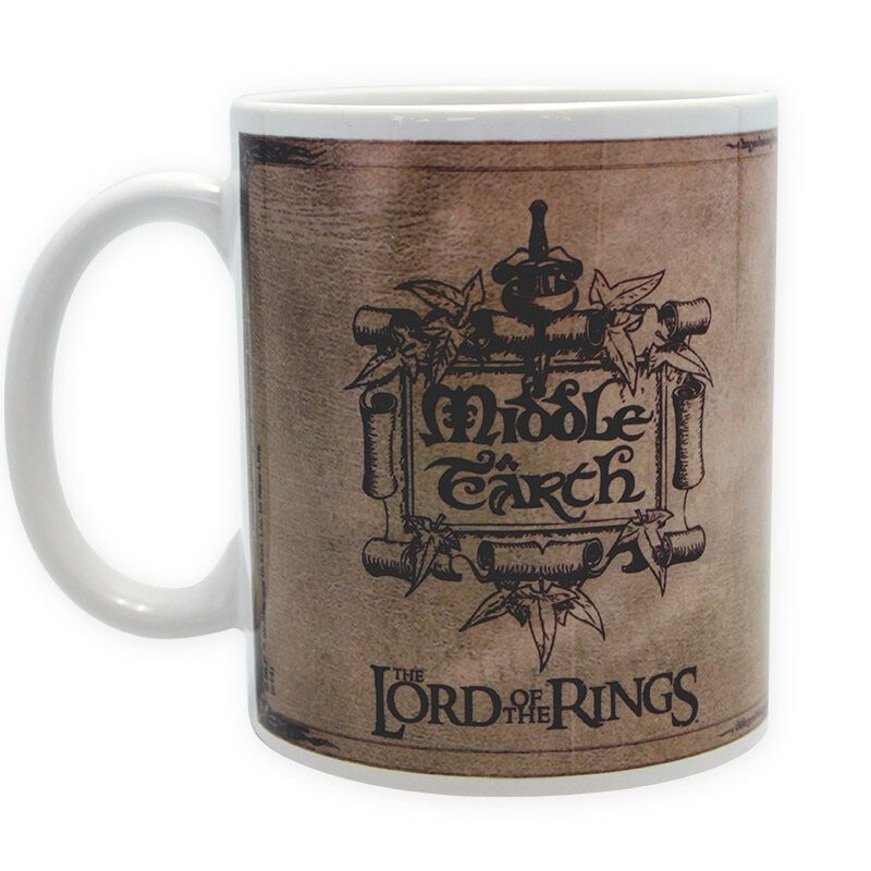 Mug  de Le Seigneur Des Anneaux - Map - pour Unisexe - multicolore - Le Seigneur Des Anneaux
