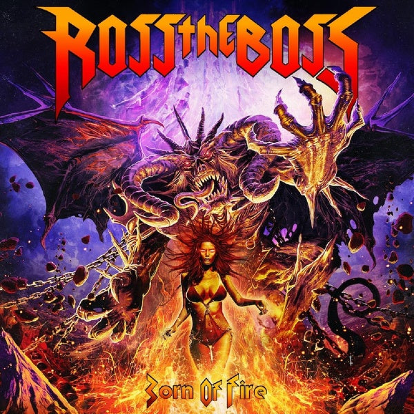 Born Of Fire - Front Cover