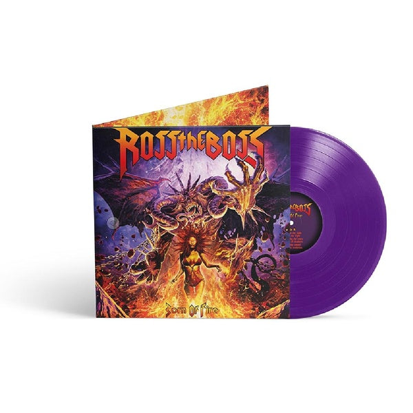 Born Of Fire - édition colorée gatefold - Front Cover