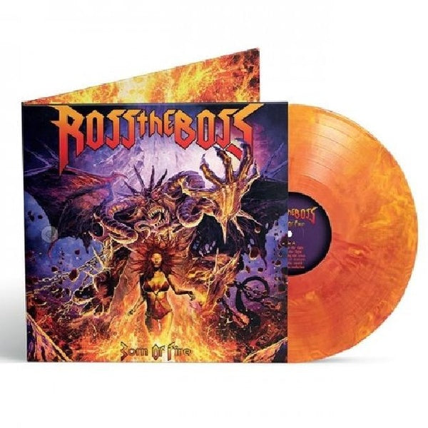 Born Of Fire - édition colorée gatefold - Front Cover
