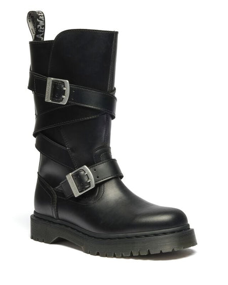 Bottes  de Dr. Martens - Anistone Strap - EU36 à EU41 - pour Femme - noir - Dr. Martens