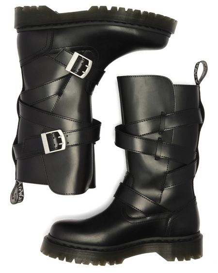 Bottes  de Dr. Martens - Anistone Strap - EU36 à EU41 - pour Femme - noir - Dr. Martens - View 2