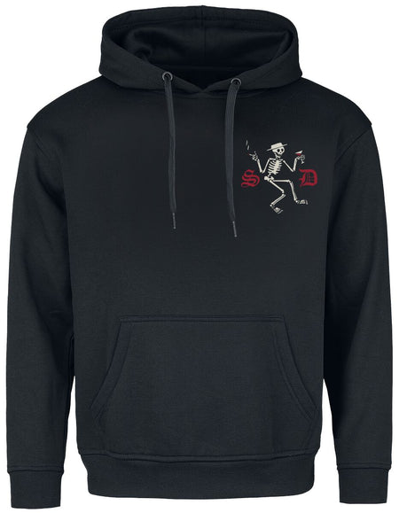 Sweat-shirt à capuche  de Social Distortion - Skelly Banner - S à 3XL - pour Homme - noir - Social Distortion
