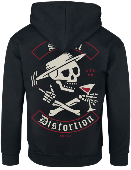 Sweat-shirt à capuche  de Social Distortion - Skelly Banner - S à 3XL - pour Homme - noir - Social Distortion - View 2