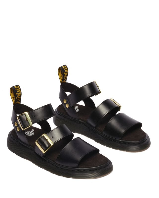 Tongs  de Dr. Martens - Gryphon Strap - EU36 à EU41 - pour Femme - noir - Dr. Martens