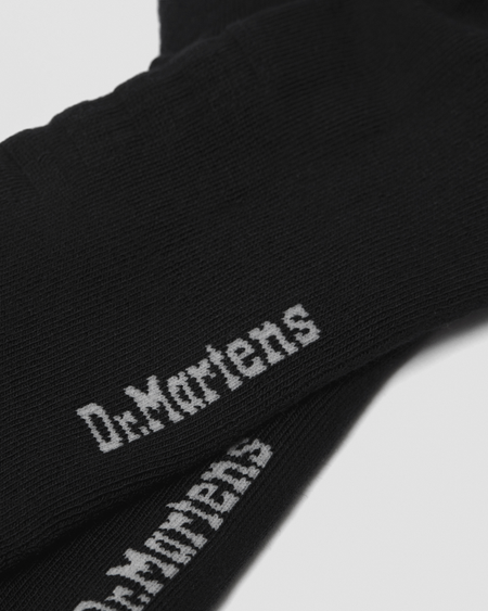 Chaussettes  de Dr. Martens - Double Doc Sock - S-M à M-L - pour Unisexe - noir - Dr. Martens - View 2