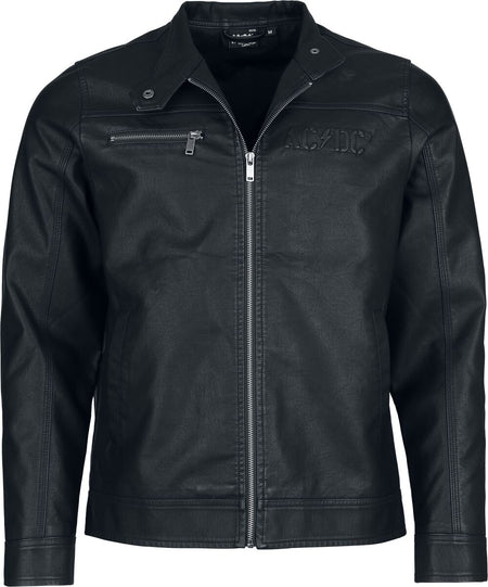 Veste en imitation cuir  de AC/DC - EMP Signature Collection - M à 3XL - pour Homme - noir - AC/DC