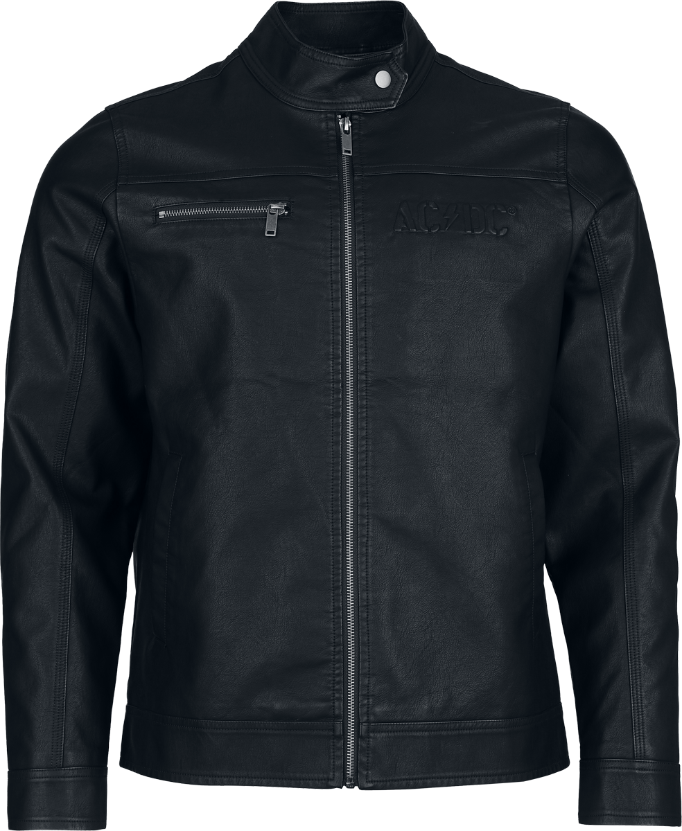 Veste en imitation cuir  de AC/DC - EMP Signature Collection - M à 3XL - pour Homme - noir - AC/DC - View 2