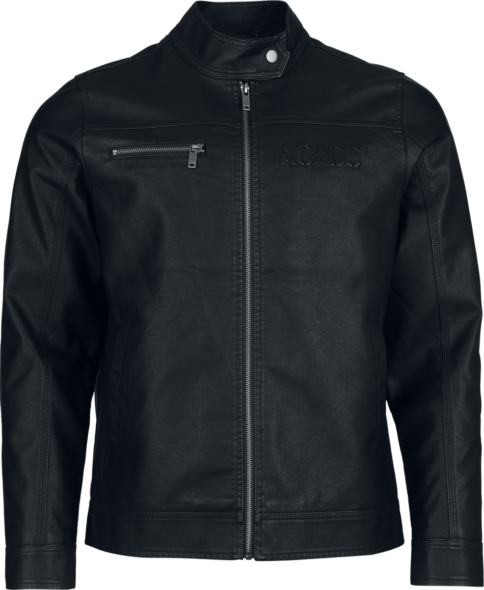Veste en imitation cuir  de AC/DC - EMP Signature Collection - M à 3XL - pour Homme - noir - AC/DC - View 2