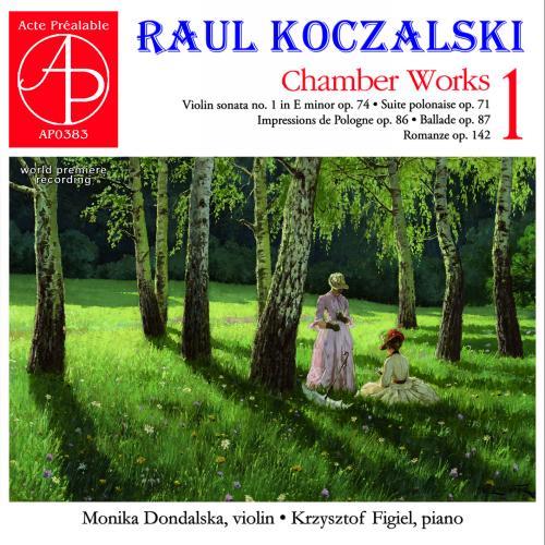 Musique de chambre Volume 1 - Front Cover