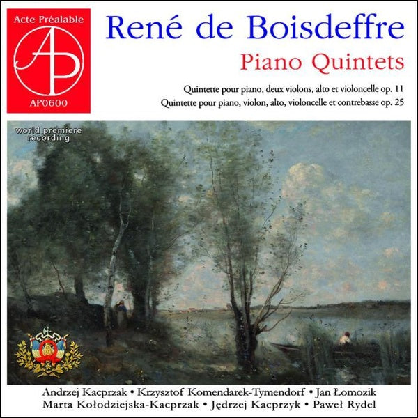 Quintettes pour piano - Front Cover