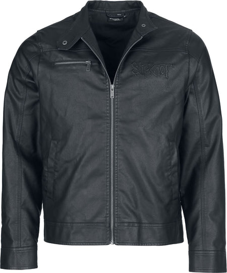 Veste en imitation cuir  de Slipknot - EMP Signature Collection - M à 3XL - pour Homme - noir - Slipknot