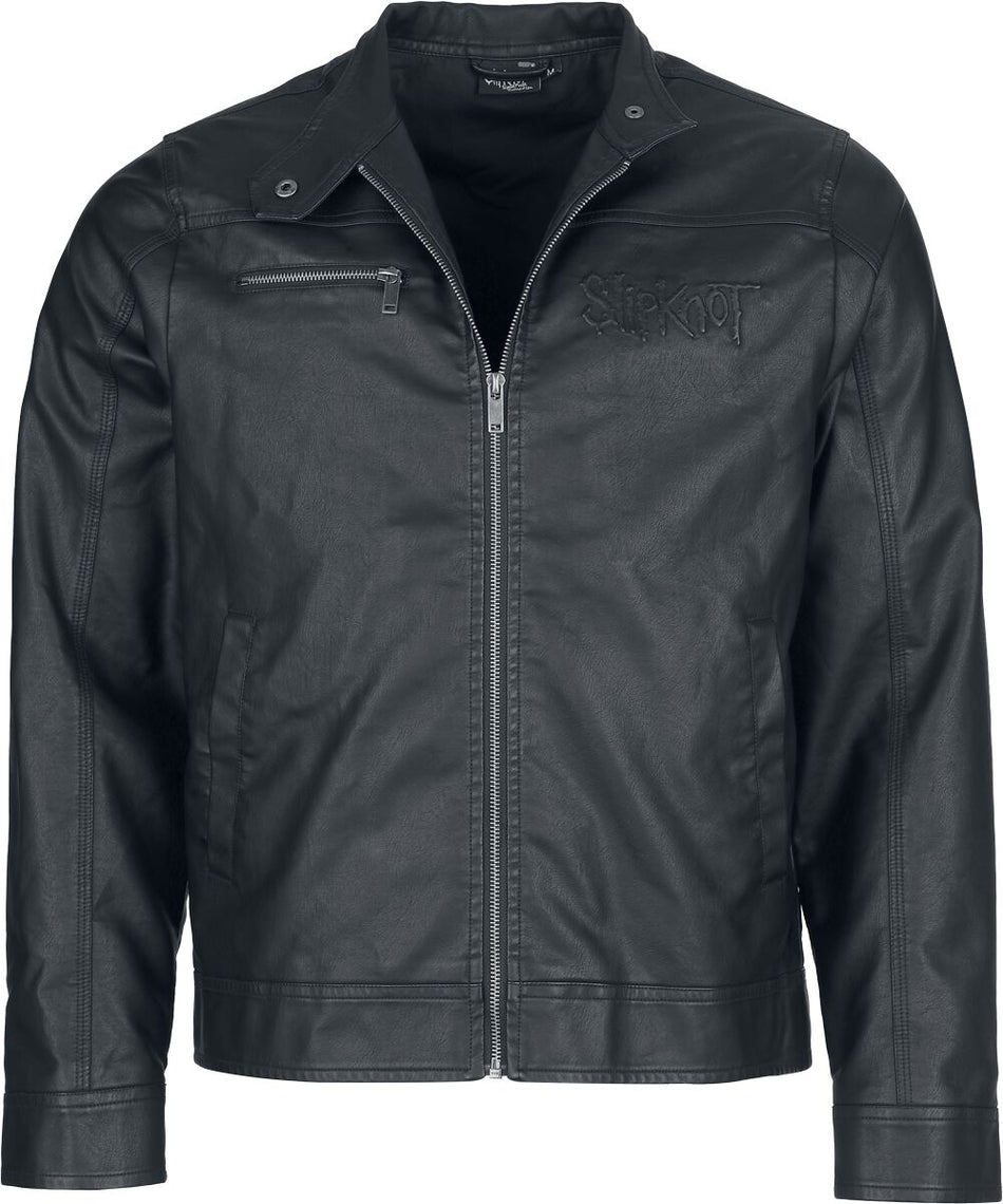 Veste en imitation cuir  de Slipknot - EMP Signature Collection - M à 3XL - pour Homme - noir - Slipknot