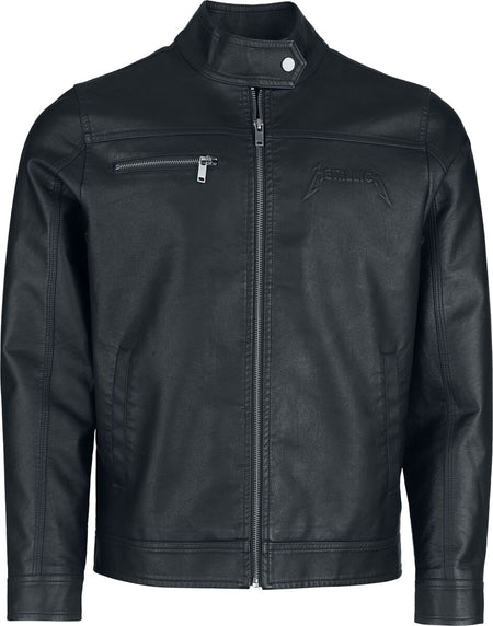 Veste en imitation cuir  de Metallica - EMP Signature Collection - M à 3XL - pour Homme - noir - metallica