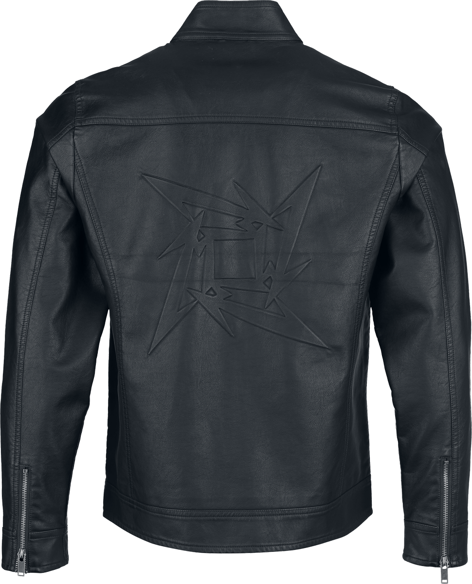 Veste en imitation cuir  de Metallica - EMP Signature Collection - M à 3XL - pour Homme - noir - metallica - View 2