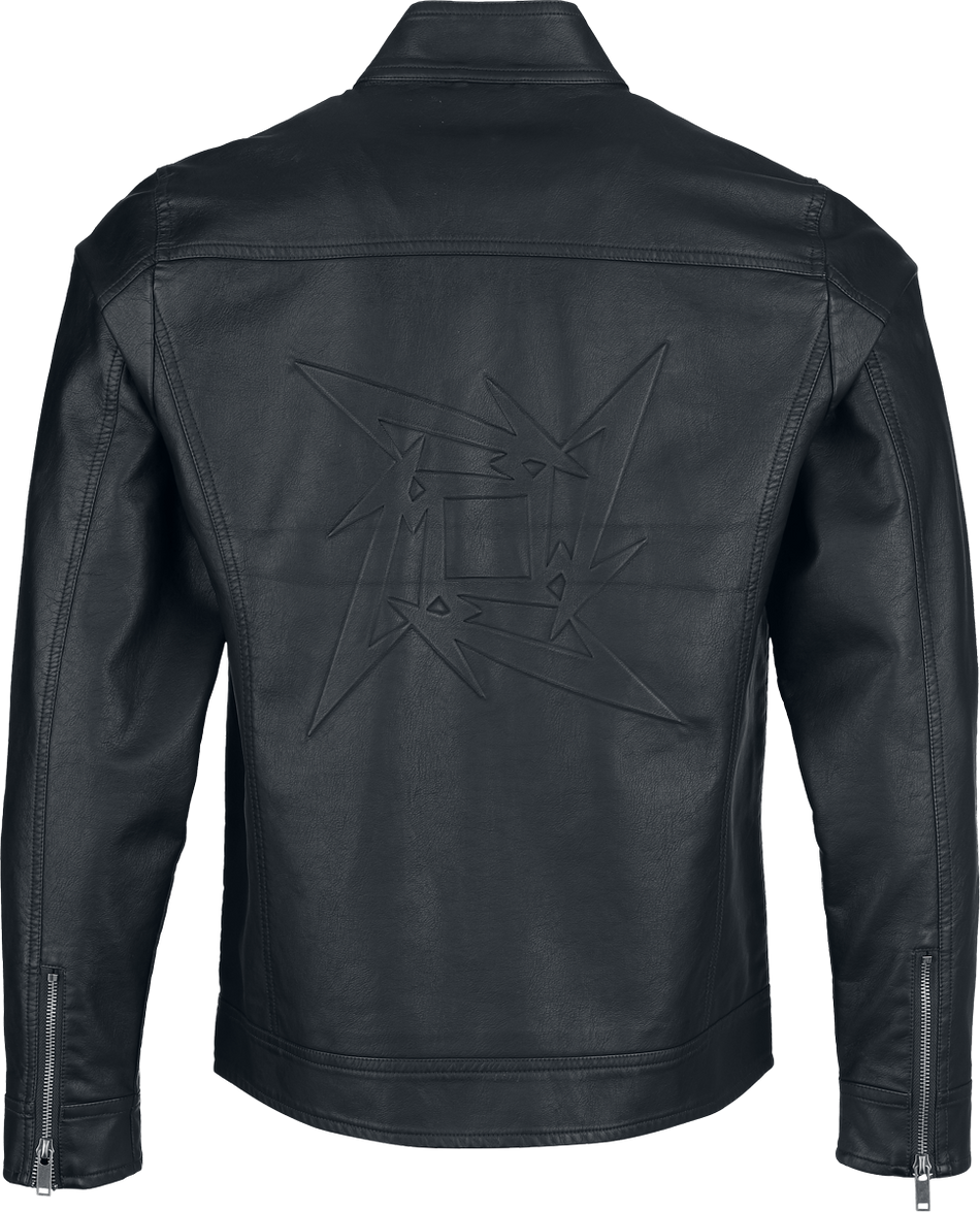 Veste en imitation cuir  de Metallica - EMP Signature Collection - M à 3XL - pour Homme - noir - metallica - View 2
