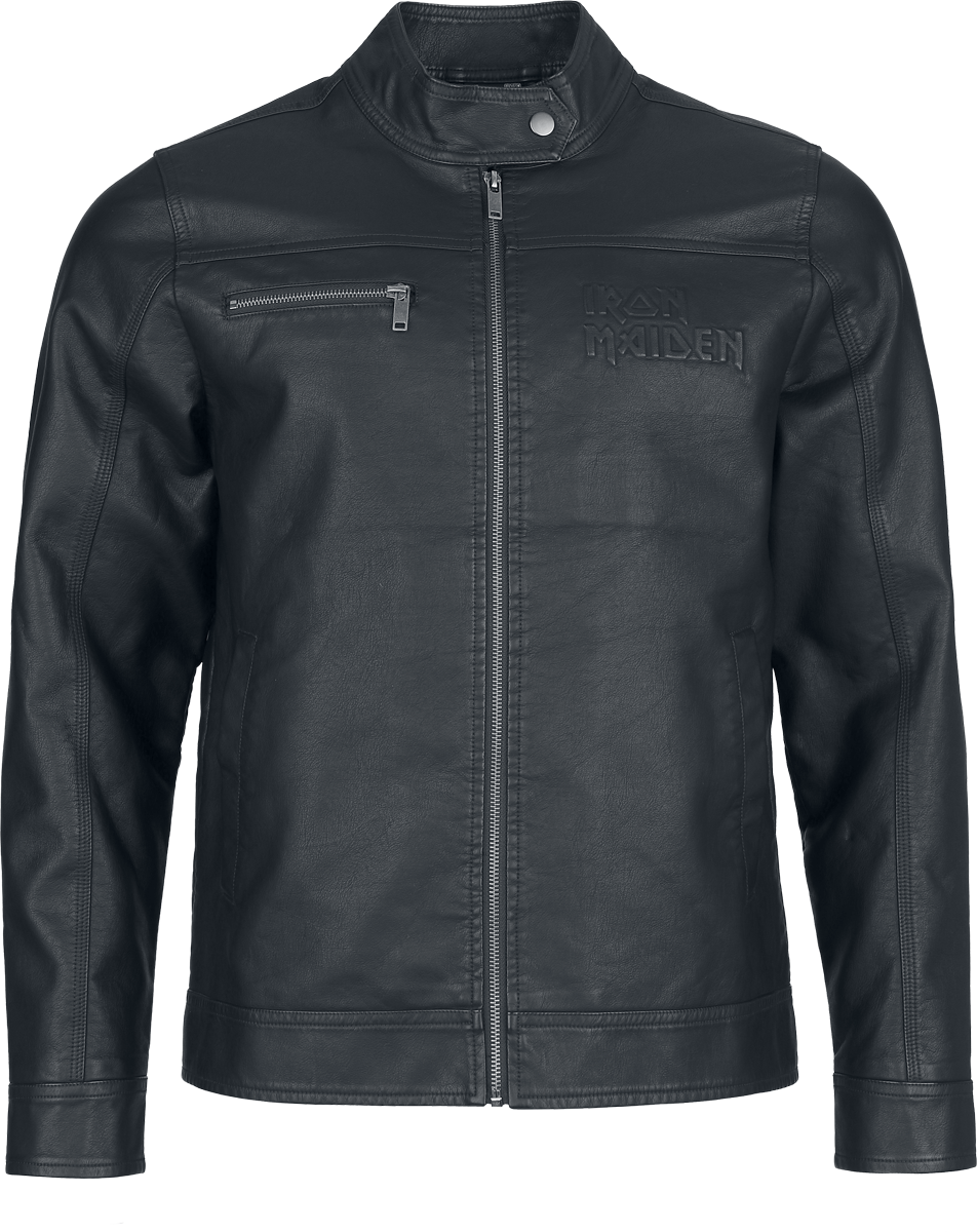 Veste en imitation cuir  de Iron Maiden - EMP Signature Collection - M à 3XL - pour Homme - noir - Iron Maiden - View 2