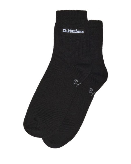 Chaussettes  de Dr. Martens - Short Plain Sock - S-M à M-L - pour Unisexe - noir - Dr. Martens