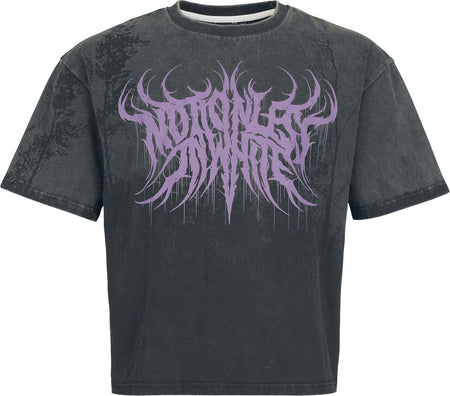 T-Shirt Manches courtes  de Motionless In White - EMP Signature Collection - Heavyweight - S à XXL - pour Homme - gris foncé/noir - Motionless In White