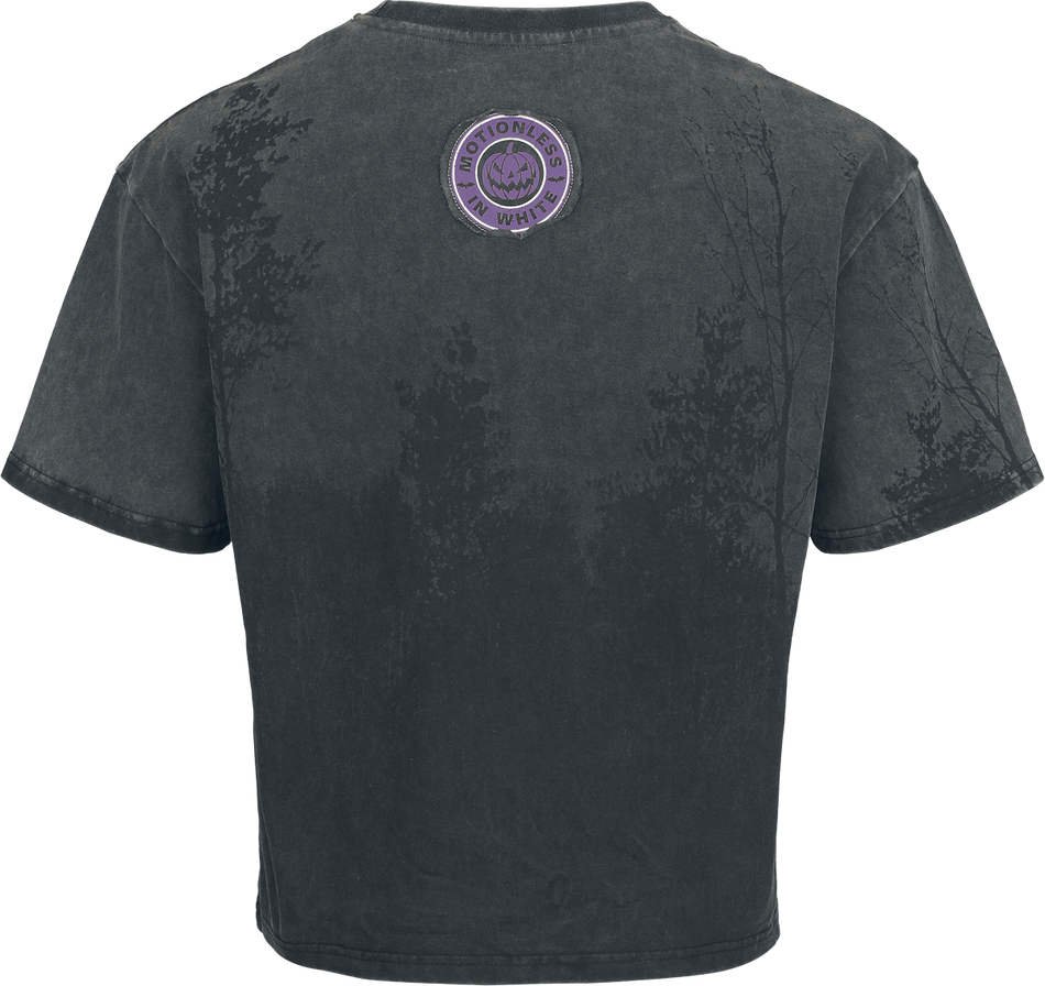 T-Shirt Manches courtes  de Motionless In White - EMP Signature Collection - Heavyweight - S à XXL - pour Homme - gris foncé/noir - Motionless In White - View 2
