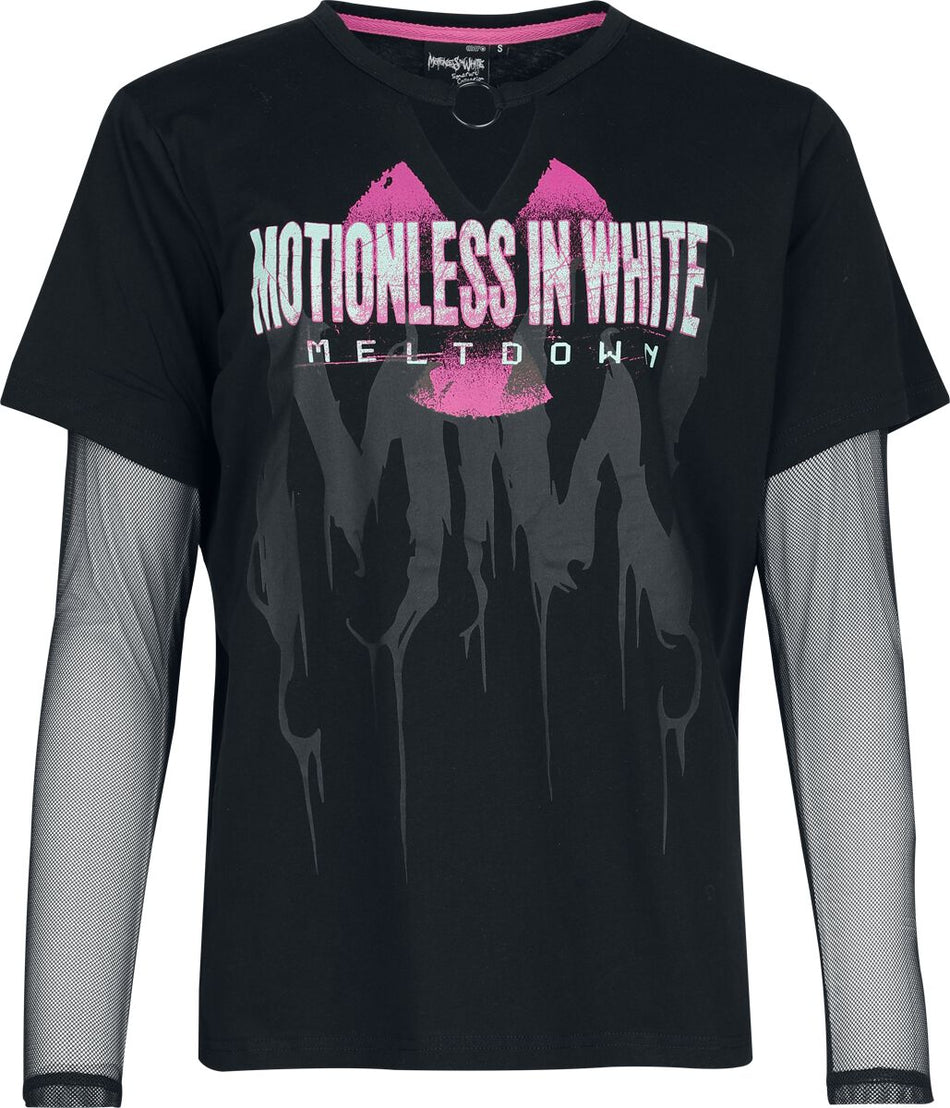 T-shirt manches longues  de Motionless In White - EMP Signature Collection - S à 3XL - pour Femme - noir - Motionless In White