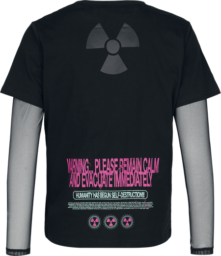 T-shirt manches longues  de Motionless In White - EMP Signature Collection - S à 3XL - pour Femme - noir - Motionless In White - View 2