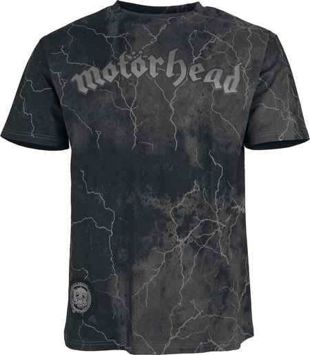 T-Shirt Manches courtes  de Motörhead - EMP Signature Collection - Heavyweight - M à 3XL - pour Homme - gris foncé - Motörhead