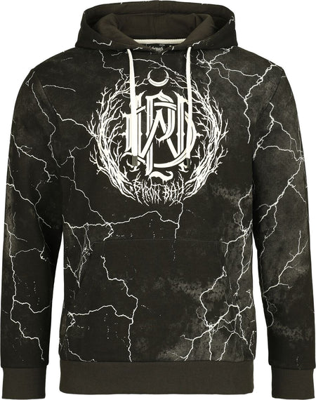 Sweat-shirt à capuche  de Parkway Drive - EMP Signature Collection - M à 3XL - pour Homme - gris foncé - Parkway Drive