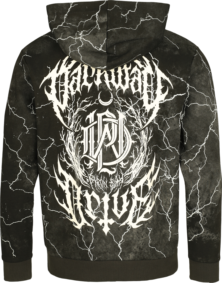 Sweat-shirt à capuche  de Parkway Drive - EMP Signature Collection - M à 3XL - pour Homme - gris foncé - Parkway Drive - View 2