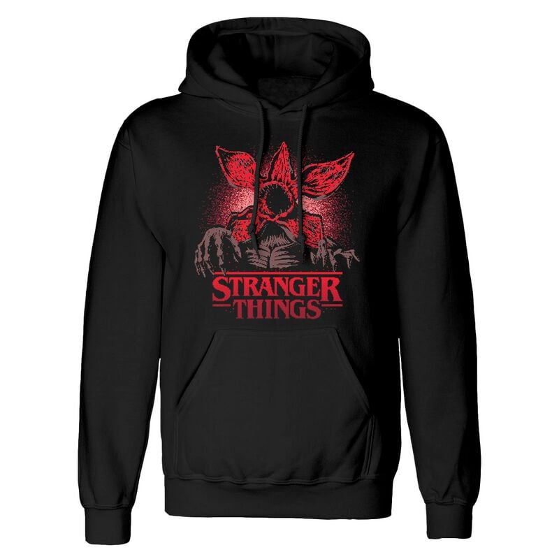Sweat-shirt à capuche  de Stranger Things - Pixel Demogorgon - S à XXL - pour Homme - noir - Stranger Things