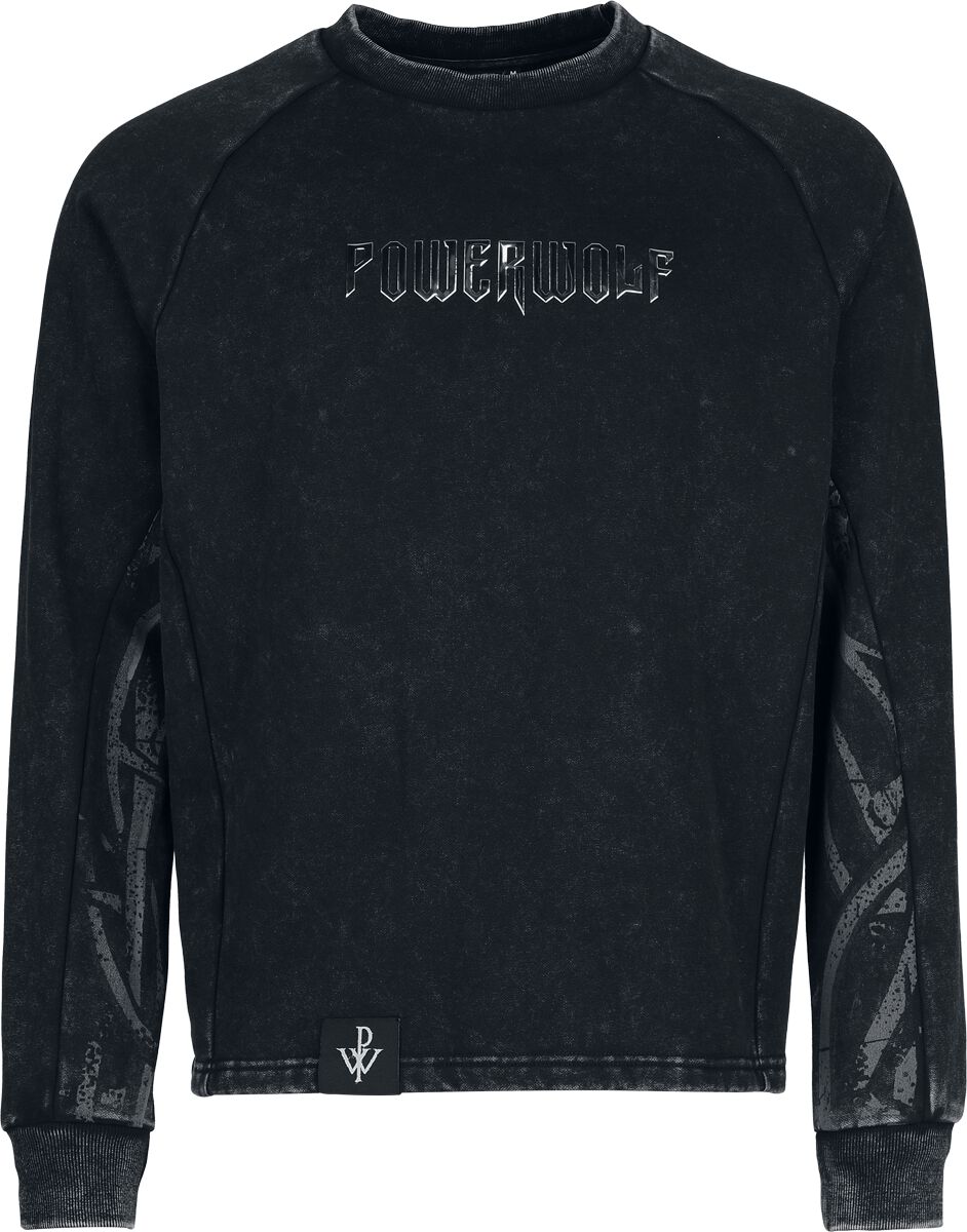 Sweat-shirt  de Powerwolf - EMP Signature Collection - S à 3XL - pour Homme - gris foncé - Powerwolf