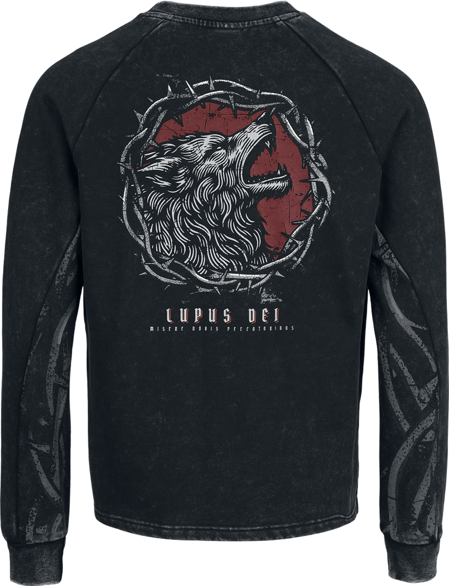 Sweat-shirt  de Powerwolf - EMP Signature Collection - S à 3XL - pour Homme - gris foncé - Powerwolf - View 2