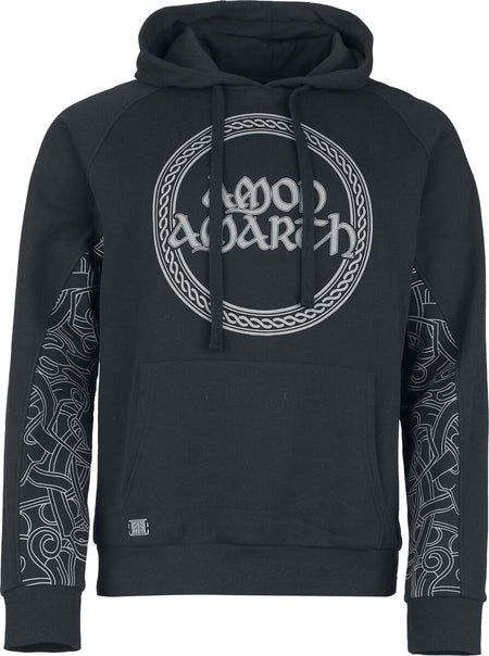Sweat-shirt à capuche  de Amon Amarth - EMP Signature Collection - M à 3XL - pour Homme - gris - Amon Amarth