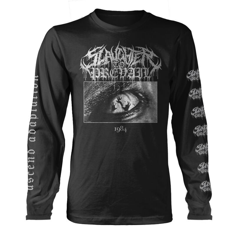 T-shirt manches longues  de Slaughter To Prevail - 1984 - S à XXL - pour Homme - noir - Slaughter To Prevail