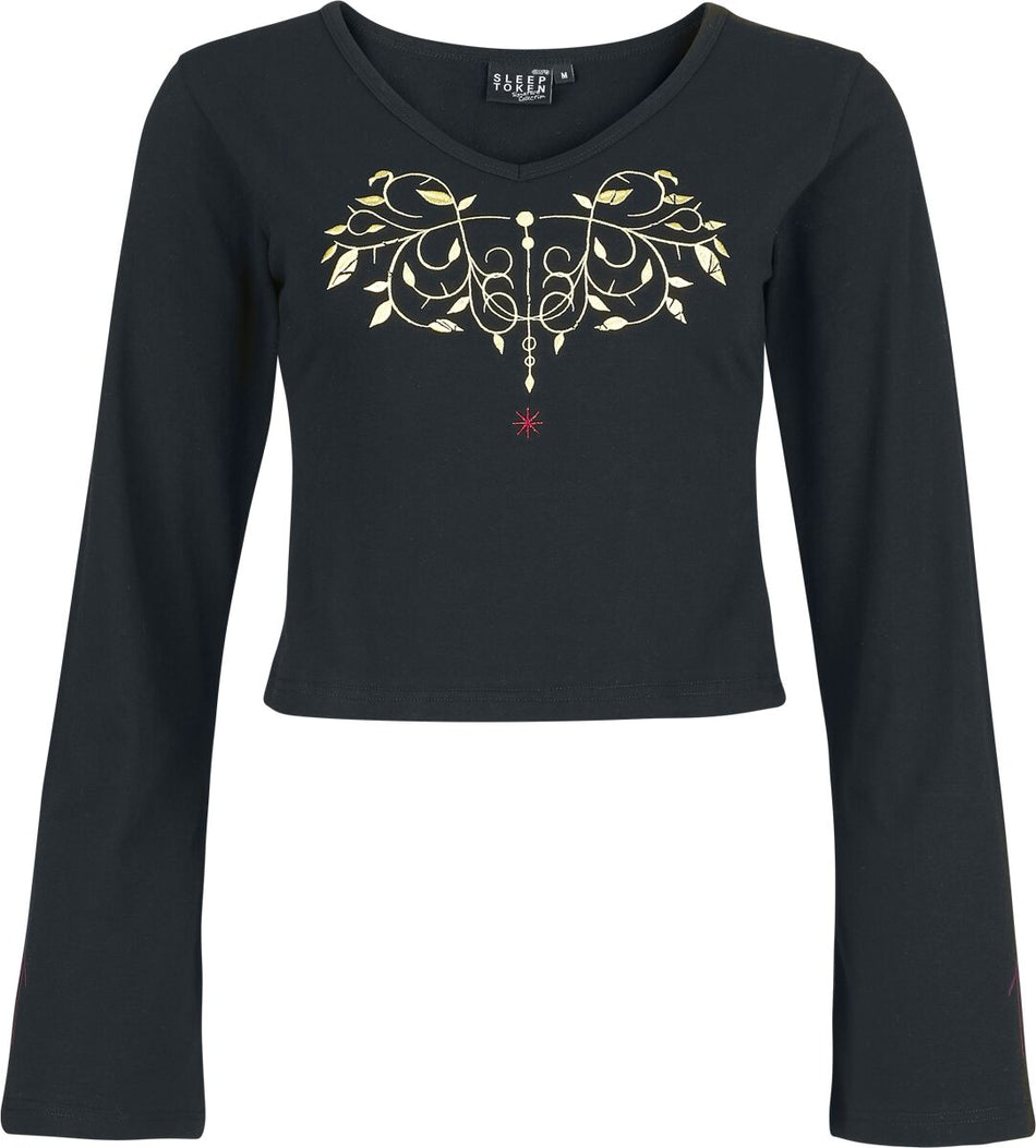 T-shirt manches longues  de Sleep Token - EMP Signature Collection - S à XXL - pour Femme - noir - Sleep Token