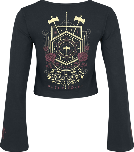 T-shirt manches longues  de Sleep Token - EMP Signature Collection - S à XXL - pour Femme - noir - Sleep Token - View 2
