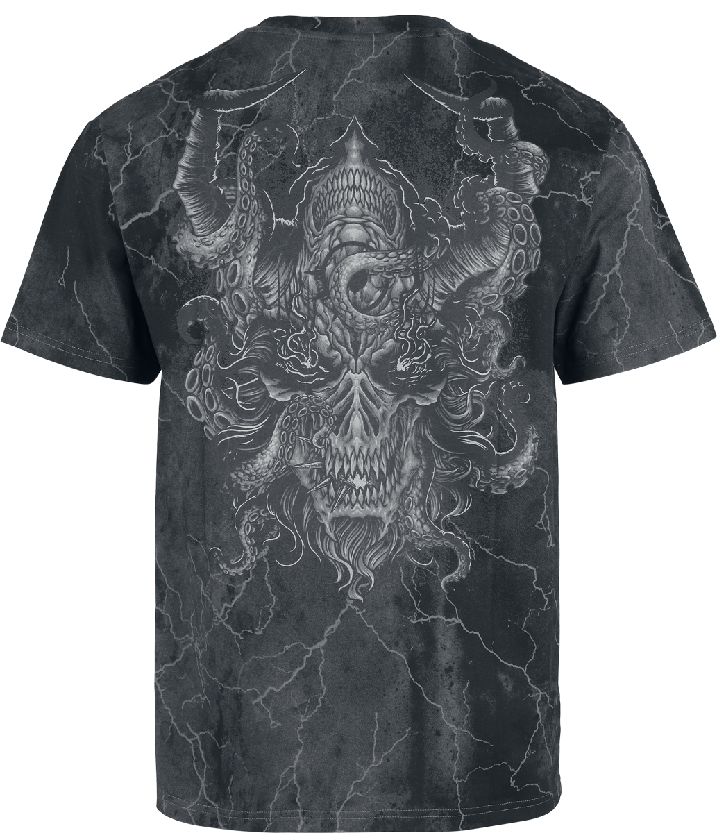 T-Shirt Manches courtes  de Arch Enemy - EMP Signature Collection - Heavyweight - M à 3XL - pour Homme - gris foncé - Arch Enemy - View 2