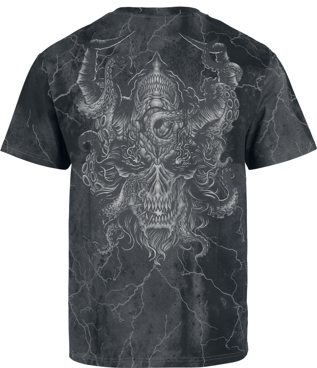 T-Shirt Manches courtes  de Arch Enemy - EMP Signature Collection - Heavyweight - M à 3XL - pour Homme - gris foncé - Arch Enemy - View 2