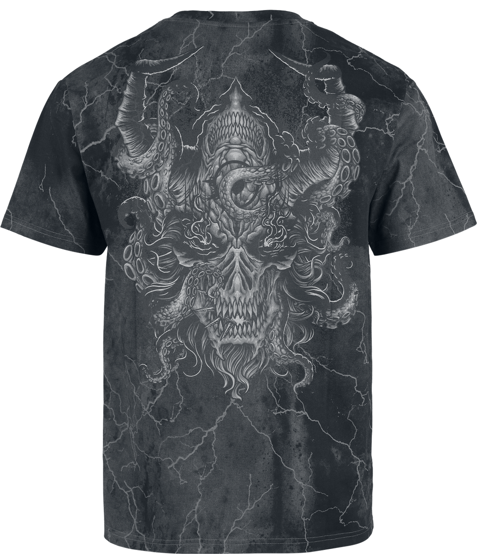 T-Shirt Manches courtes  de Arch Enemy - EMP Signature Collection - Heavyweight - M à 3XL - pour Homme - gris foncé - Arch Enemy - View 2