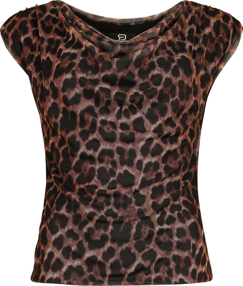 Top  de RED by EMP - Haut Double Épaisseur Léopard - S à XL - pour Femme - multicolore - RED by EMP