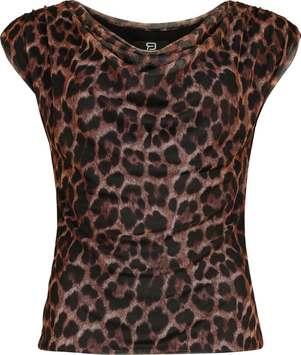 Top  de RED by EMP - Haut Double Épaisseur Léopard - S à M - pour Femme - multicolore - RED by EMP